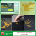 Qingyi heat transfer glitter vinyl sheets for t-shirt